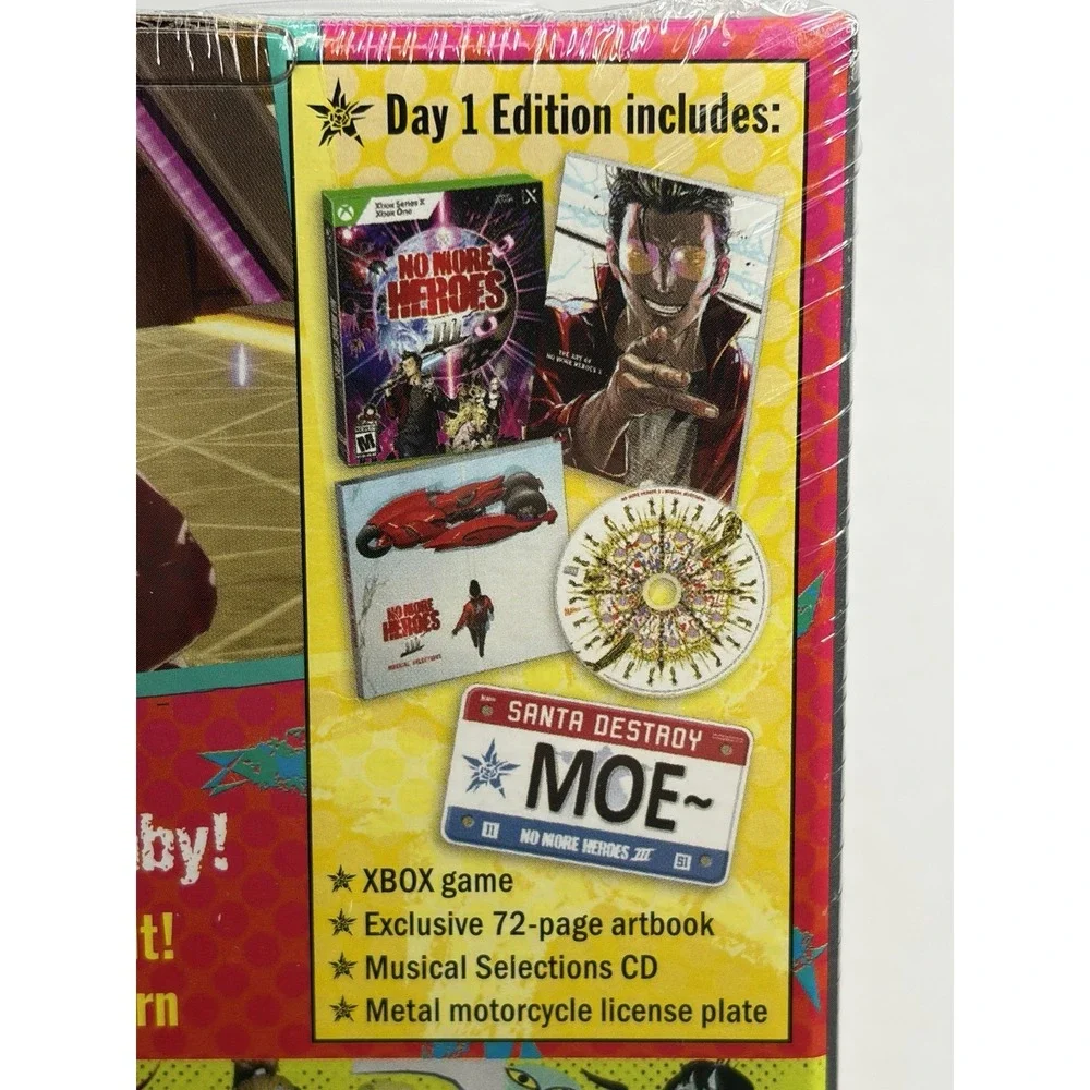 No More Heroes 3 III Day 1 Edition Xbox Series X Xbox One XSEED New